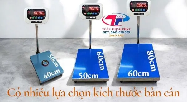 Cân bàn điện tử A501E (THW) 50kg 60kg 100kg 150kg 200kg 300kg 500kg
