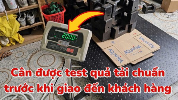 Cân sàn điện tử 2 tấn 1mx1m E218W độ chính xác cao