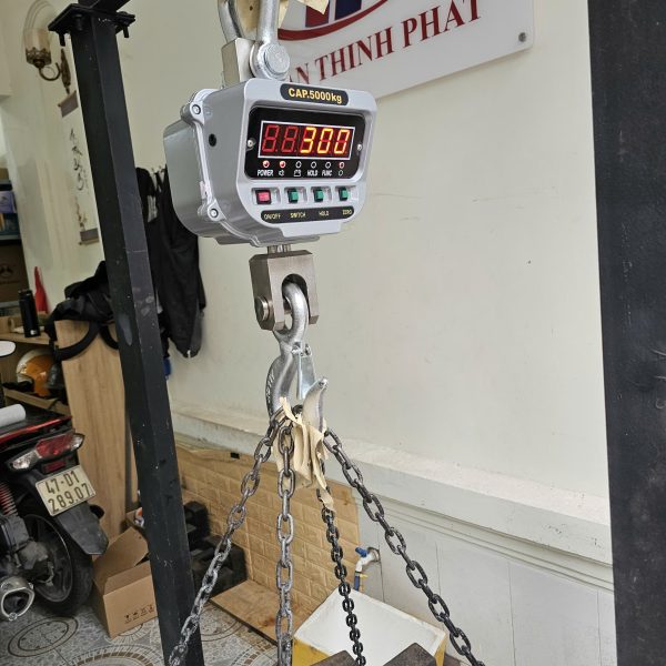 Cân treo điện tử OCS XZ 5 Tấn chính hãng tại Toàn Thịnh Phát